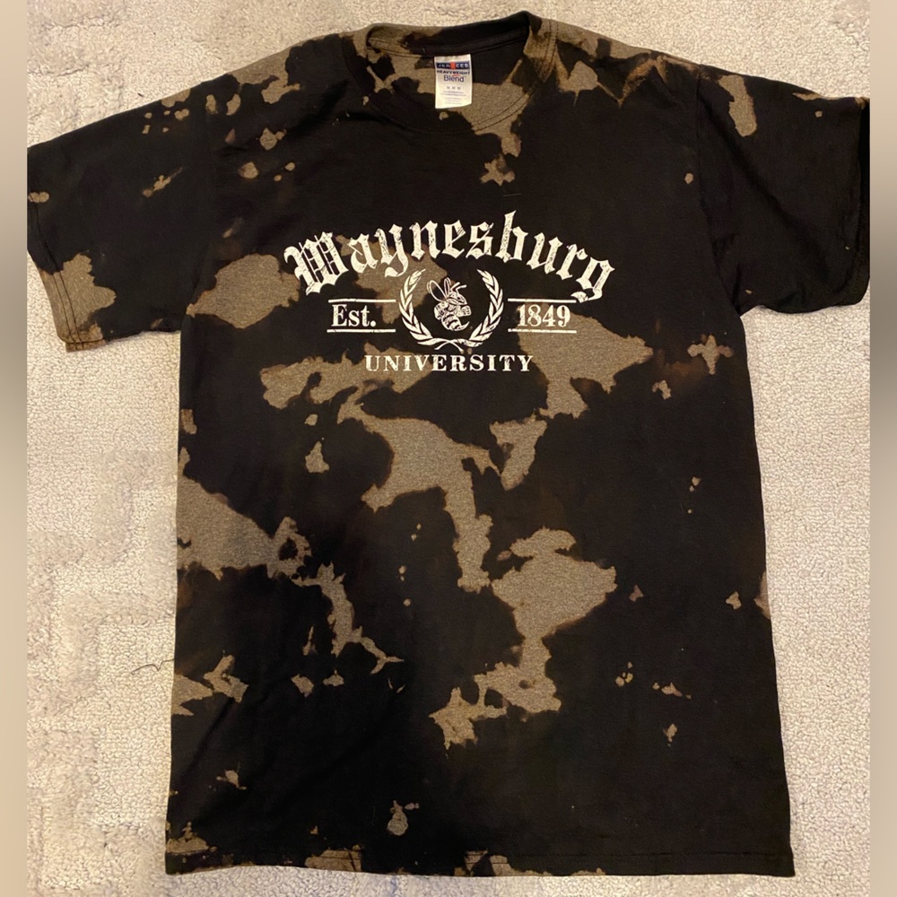 Vintage Waynesburg University Custom T-Shirt